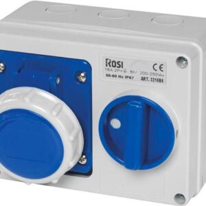 Presa CEE Interbloccata 2P+T 16A IP67